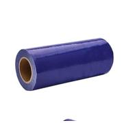 Rotoli di ricarica per pellicola protettiva per pavimenti per dispenser di copriscarpe Pellicole monouso per scarpe Adesivo trasparente PE Antiscivolo(.1roll lue16cm)