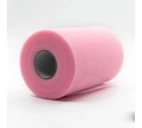 Rotoli di tulle, 100 iarde, rotolo di organza, tessuto decorativo, rotolo di tulle bianco, decorazione per feste ed eventi, fidanzamento - 10 rosa chiaro