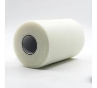Rotoli di tulle da 100 iarde, rotolo di organza, tessuto decorativo, rotolo di tulle bianco, decorazione per feste ed eventi, fidanzamento-02 bianco sporco