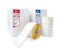 Rotoli Etichette Carta Termica Adesivo Permanente, 50x30, 8pz.