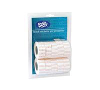 Rotoli etichette per prezzatrice 21x12 PH (10 rotoli)