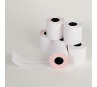 Rotoli per bilancia in carta termica adesiva foro anima mm. 25 mm. 57 x 40 mt...