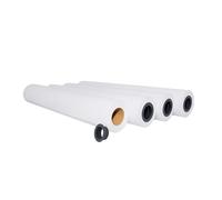 ROTOLI PLOTTER CARTA BIANCA Mis. 91 cm x 50 mt oppure 61 cm x 50 mt