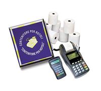 Rotoli POS in carta Termica, mm 57x20 metri, Confezione da 100 Rotoli