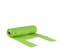 Rotoli shopper biodegradabili Mis. 24x40 | 27x50 | 30X60 da 1 KG a Rotolo Verde