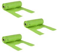 Rotoli shopper biodegradabili Mis. 24x40 | 27x50 | 30X60 da 1 KG a Rotolo Verde