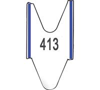 Rotolo da 2000 ticket per elimina code - blu - Printex - conf. 5 rotoli