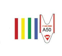 Rotoli tagliandi per Elimina Code Printex - rosso - (conf. da 5 rotoli)