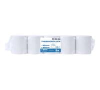 Rotoli Termici 80Mm X 80M X 12Mm per Registratore Di Cassa Fiscale Rotolo