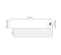 Rotolificio Pugliese Rotolo 91P26-8814 CF2 ROTOLO PLOTTER 60GR 914 X 50