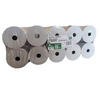 Rotolificio Pugliese - NBA7980TQ - Rotolo per registratori di cassa - carta termica BPA free - 79 mm x 80 mt - 55 gr-m² - diametro esterno 77 mm - anima 12 mm - Rotolificio Pugliese - blister 10 pezzi