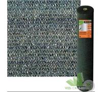 ROTOLO 10X2 MT STUOIA OMBREGGIANTE TELO COPERTURA RETE OMBRA 90° VERDE ASOLE