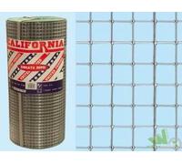 ROTOLO 25 MT RETE CALIFORNIA 12X25 1,50 H.50CM RECINZIONE ELETTROSALDATA ZINCATA