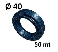 ROTOLO 50 MT - tubo polietilene Ø 40 mm acqua PN 16 alta densità PE 100 NADIR