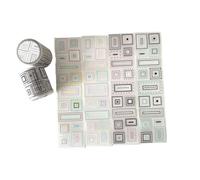 Rotolo adesivi per diario Etichette adesive decorative in plastica per scrapbooking per pianificatori creativi Progetti scolastici Forniture artistiche Confezione adesivi creativi