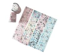 Rotolo adesivi per diario Etichette adesive decorative in plastica per scrapbooking per pianificatori creativi Progetti scolastici Forniture artistiche Confezione adesivi creativi