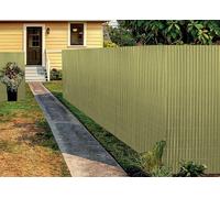 Rotolo Arella Canna Di Bamboo PVC Rete Recinzione Frangivista Naturale