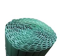Rotolo Arella PVC Giardino Lunghezza 5 metri Altezza 1 metri Cannette Recinzione Stuoia ombreggiante Regolabile Esterno Copertura Oscurante Privacy per Giardino Terrazzo Rotolo h1 x5 Metri Verde