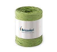 Rotolo Bobina Raffia Sintetica (Polyraphia) - 5 mm X 200 metri - Verde Muschio