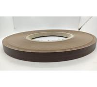 Rotolo Bordo per Legno in ABS per Mobili da 50 Metri Lineari Spessore 1mm. - Bordatura non Precollata - Per Produzione 1 bobina Qualunque Altezza fino a 100mm.,contattaci - Noce Scuro Altezza H 22mm