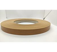 Rotolo Bordo per Legno in ABS per Mobili da 50 Metri Lineari Spessore 1mm. - Bordatura non Precollata - Per Produzione 1 bobina Qualunque Altezza fino a 100mm.,contattaci - Noce Chiaro Altezza H 22mm