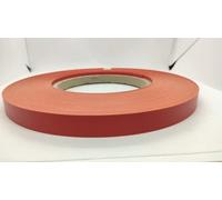 Rotolo Bordo per Legno in ABS per Mobili da 50 Metri Lineari Spessore 1mm. - Bordatura non Precollata - Per Produzione 1 bobina Qualunque Altezza fino a 100mm.,contattaci - Rosso Altezza H 22mm