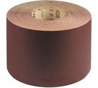 ROTOLO Carta ABRASIVA Vetro 50 METRI Grana 60 115mm LEVIGA Corindone Rosso