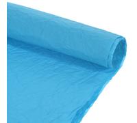 Rotolo Carta Crespa 50x52cm per Decorazioni, Blu Lago 5pz