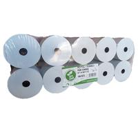 Rotolo Carta Termica per Registratore di Cassa, 57 x 60 mm, diamentro foro 12 mm