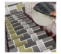 Rotolo Completo di Moquette per Scale, Moquette Antiscivolo autoadesiva per Scale, Tappeto di Protezione di Sicurezza per Anziani e Animali Domestici, Tappetino per gradini Facile da Install