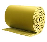Rotolo da 10 m/rotolo di schiuma fonoisolante, 5 cm di spessore, autoadesivo in cotone fonoassorbente, tavole acustiche per studio home cinema Ktv (colore: giallo, dimensioni: 90 m)