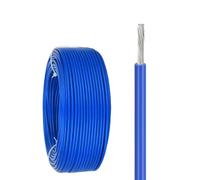 Rotolo Da 100 M 0,2-2,5 Mm² Filo In PTFE Stagnato For Alte Temperature, Anima Singola Flessibile 482 °F For Applicazioni Elettroniche Con Nastro Isolante Elettrico(650ft(2 roll),1mm2)