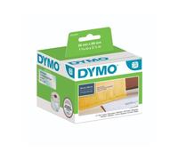 ROTOLO 260 ETICHETTE LW 990130 - INDIRIZZI ESTESI - PLASTICA TRASPARENTE - 36 X