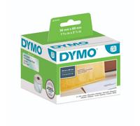Etichetta Dymo 99013 (S0722410) - Nero su trasparente (36 mm x 89 mm)