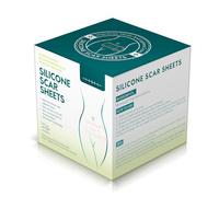 Rotolo da 3 m di nastro riutilizzabile e flessibile per la cura della pelle, in silicone e rotolo, strisce in gel morbide e traspiranti per un aspetto liscio della pelle, facile da tagliare e lavabile