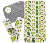 Rotolo da cucina riutilizzabile in cotone, 10 pezzi di rotolo da cucina lavabile made in EU; carta da cucina riutilizzabile in tessuto; strofinacci da cucina sostenibili; Reusable Kitchen Towels