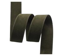 Rotolo di 10 yard nastro velluto pressato double face per artigianato, fiocchi, cappelli e accessori per artigianato, confezioni regalo, colore 8, larghezza 3,8 cm
