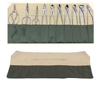 Rotolo di attrezzi da giardino bonsai, sacchetto tasca per attrezzi multifunzionali borse arrotola