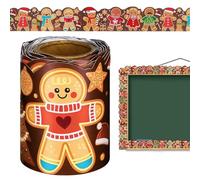 Rotolo di bacheca natalizia, 10 m, decorazione per le feste, per l'asilo, il compleanno, la scuola, l'evento, l'insegnante, l'ufficio, la chiesa, la biblioteca di Kitas