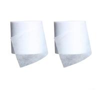 Rotolo di benda protettiva per alberi giovani contro il gelo, il freddo, i danni del sole e la navigazione degli animali, 10 cm x 50 m, tessuto non tessuto, 2 pezzi, colore: bianco