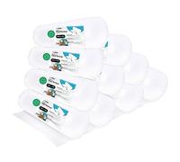 Rotolo di bolle in plastica, rotolo di bolle riciclato, per imballaggio, plastica a bolle per traslochi, imballaggi e scatole, plastica a bolle per imballaggio · m-office (100 cmx25 m, 10 pezzi)