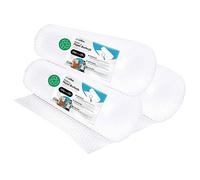 Rotolo di bolle in plastica, rotolo di bolle riciclato, per imballaggio, plastica a bolle per traslochi, imballaggi e scatole, plastica a bolle per imballaggio · m-office (100 x 25 m, 3 pezzi)