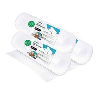 Rotolo di bolle in plastica, rotolo di bolle riciclato, per imballaggio, plastica a bolle per traslochi, imballaggi e scatole, plastica a bolle per imballaggio · m-office (50 cmx10 m, 3 pezzi)