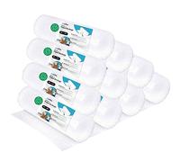 Rotolo di bolle in plastica, rotolo di bolle riciclato, per imballaggio, plastica a bolle per traslochi, imballaggi e scatole, plastica a bolle per imballaggio · m-office (50 cmx10 m, 10 pezzi)