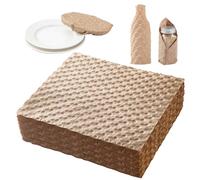 Rotolo di carta a bolle d'aria, 30,5 x 30,5 cm, 120 fogli, Eco Cushioning Wrap, alternativa al pluriball in plastica per imballaggio, trasloco, spedizione, conservazione