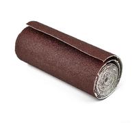 Rotolo di carta abrasiva professionale per lucidatura, 1 m x 100 mm, grana 240, per metallo e legno