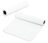 Rotolo di carta bianca, 22,5 cm x 10 m, rotolo di carta bianca artigianale, ideale per cavalletti, bacheca, arte da parete, carta da regalo. (Paper-1 pezzi)