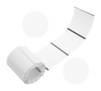 Rotolo Di Carta Per Stampante Termica Etichette Rotonde Trasparenti Fai Da