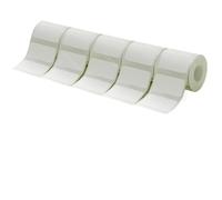 Rotolo di carta termica per etichette compatibile con stampante di codici a barre tascabile B21 B1 B203 Stampa nome 5 rotoli Bianco impermeabile(5WH 50-20mm)