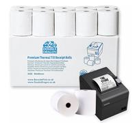 Rotolo di Carta Termica Premium 80 x 80 mm per Stampante EPOS Terminale POS